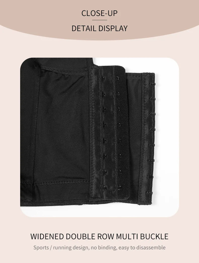 Women Full Coverage Push up Bra Underwire Sculpting Uplift Shapewear Deep Cup T Shirt Bra Hide Back Fat Smoothing Brassiere